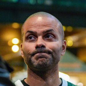 Tony Parker avant le match Lyon-Villeurbanne vs Zalgiris Kaunas, Turkish Airlines Euroleague à l'Astroballe de Villeurbanne, le 27/03/2025. © Sandrine Thesillat / PsNewz / Bestimage
