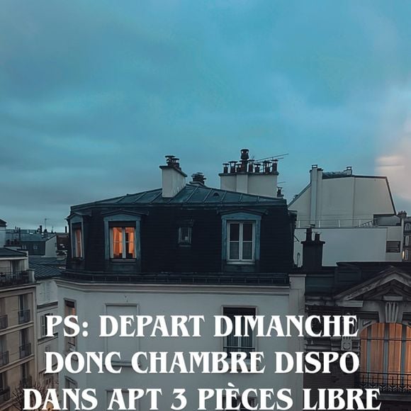 Story Instagram de @justeleejah, mardi 2 décembre 2025.