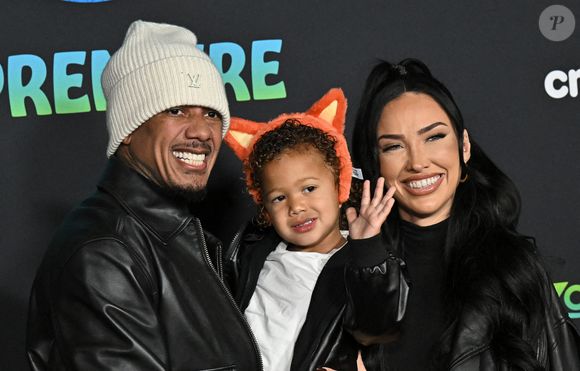 Nick Cannon, Legendary Love Cannon et Breana Tiesi arrivent à la première mondiale de "Zootopie 2" au El Capitan Theatre le 13 novembre 2025 à Hollywood, Ca.
 Photo by Starbuck/AFF/ABACAPRESS.COM