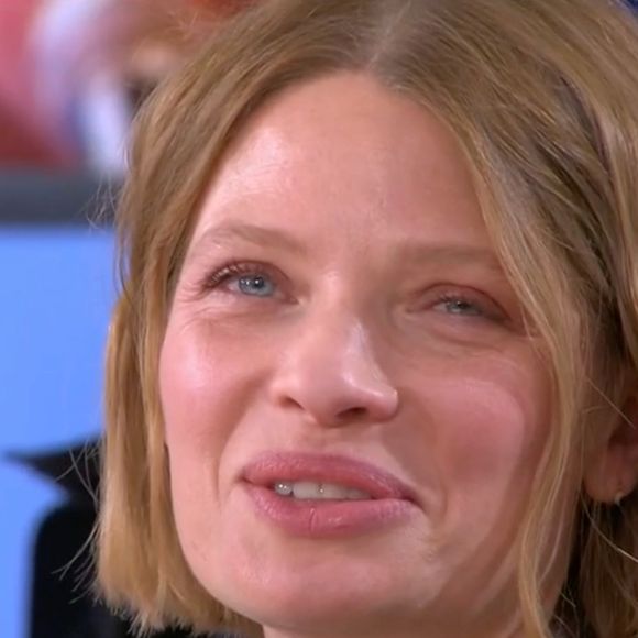 Mélanie Thierry sur le plateau de "C à vous" ce mardi 22 avril 2025.