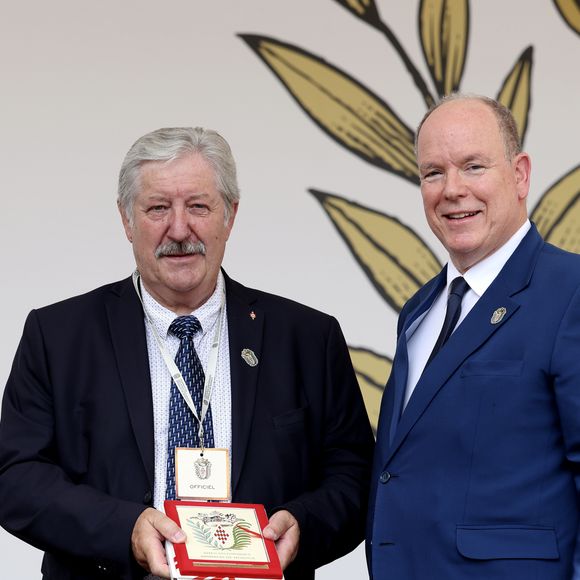Le prince Albert II de Monaco - Cérémonie d'ouverture de la 6ème édition des Rencontres des Sites Historiques Grimaldi de Monaco, et remise des Trophées aux Officiels le 14 juin 2025. 
© Caudia Albuquerque / Bestimage