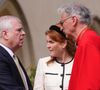 Depuis le scandale de l'affaire Epstein, le duc d'York fait figure de bête noire de la monarchie et n'assiste plus aux événements officiels
Le prince Andrew et Sarah Ferguson assistent à la messe de Pâques de la famille royale dans la chapelle Saint George de Windsor dans le Berkshire, le 20 avril 2025
Julien Burton / Bestimage