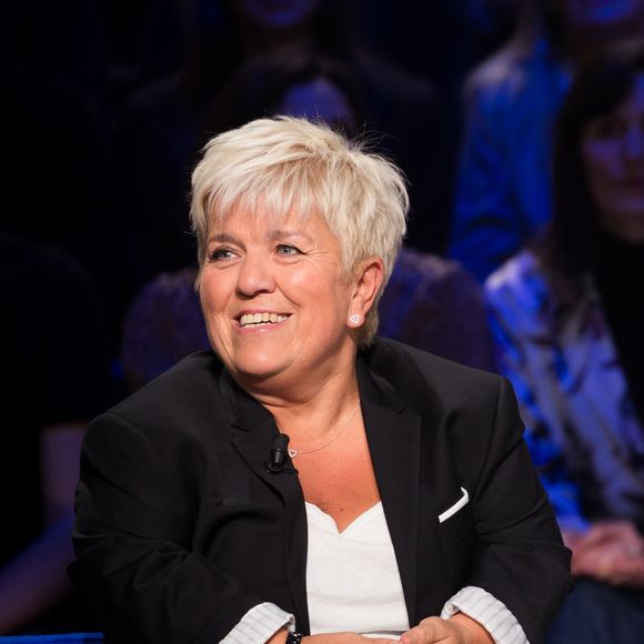 Mimie Mathy - Enregistrement de l'émission "La Boîte à secrets 4" à Paris, présentée par F.Bollaert, et diffusée le 10 avril sur France 3. Le 23 janvier 2020
© Tiziano Da Silva / Bestimage