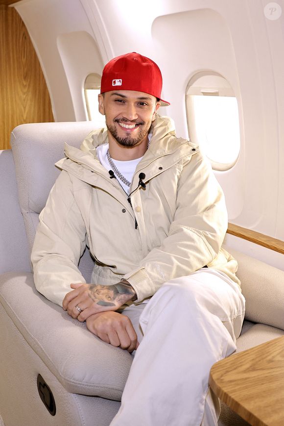 Exclusif - Billy Crawford - Enregistrement de l'émission "Le Jet de Luxe" à Paris le 20 mars 2025.