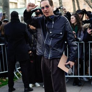 Reda Kateb - Arrivées au défilé Hermès "Collection Homme Prêt-à-Porter Automne-Hiver 2023/2024" lors de la fashion week de Paris (PFW), le 21 janvier 2023.

Photo : Action Press / Bestimage