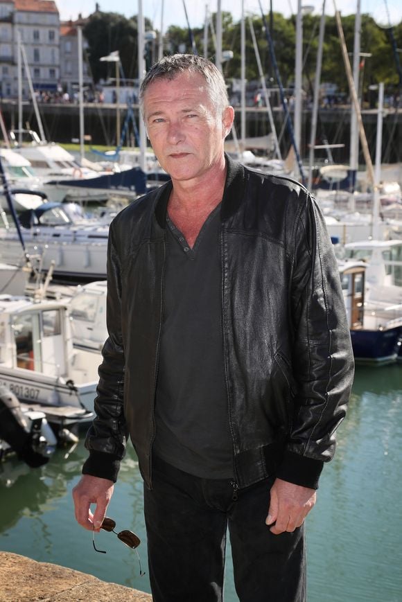 Bruno Wolkowitch pour la série "Les hommes de l'ombre" - Photocall lors du 18ème Festival de la Fiction TV de La Rochelle. Le 15 septembre 2016© Patrick Bernard / Bestimage
