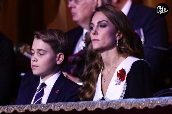 La famille royale britannique assiste au Festival du Souvenir de la Royal British Legion, en l'honneur des militaires, au Royal Albert Hall à Londres, le 8 novembre 2025. Photo par Julien Burton / Bestimage
