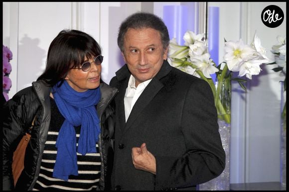 Michel Drucker et Françoise Coquet au Pavillon d'Armenonville, le 24 janvier 2011.

© DOMINIQUE JACOVIDES / BESTIMAGE