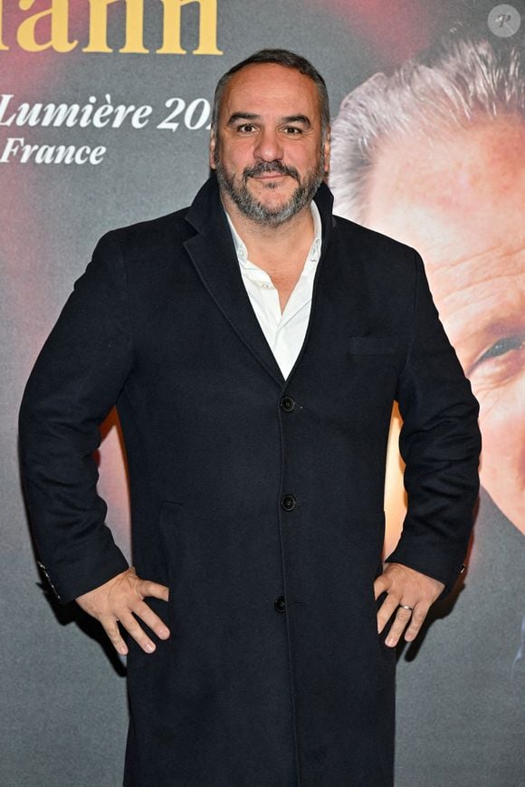 Francois Xavier Demaison lors de la cérémonie de remise des prix du 17e Festival Lumière à Lyon, France, le 17 octobre 2025. Photo by Julien Reynaud/APS-Medias/ABACAPRESS.COM