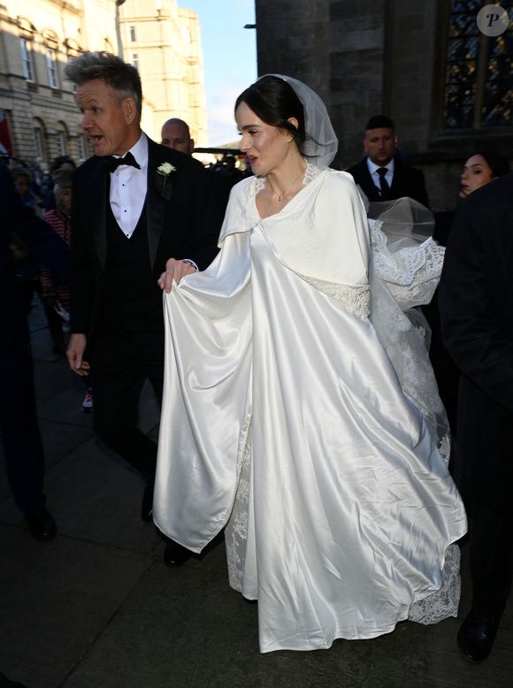 Arrivées pour le mariage de Holly Ramsay avec Adam Peaty à l'abbaye de Bath., le 27 décembre 2025. Backgrid UK/ Bestimage