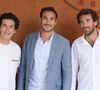 Dans la famille Kretz, en matière d'amour, tout n'est pas si rose.

Louis Kretz,Valentin Kretz et Martin Kretz au village lors des Internationaux de France de tennis de Roland Garros, à Paris, France. © Jacovides-Moreau/Bestimage