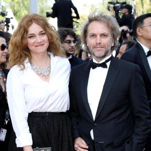 Marine Delterme et son mari Florian Zeller - Montée des marches du film " Triangle of Sadness (Sans filtre) " lors du 75ème Festival International du Film de Cannes. Le 21 mai 2022
© Dominique Jacovides / Bestimage