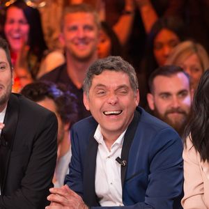 Exclusif - Maxime Guény, Thierry Moreau, Agathe Auproux - 1000ème de l'émission "Touche pas à mon poste" (TPMP) en prime time sur C8 à Boulogne-Billancourt le 27 avril 2017. (no web - No Blog pour suisse et Belgique)