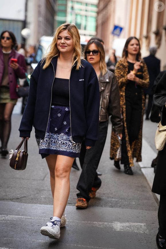 Le Miu Miu Literary Club est la dernière d'une série d'expériences culturelles conçues par Miu Miu pour promouvoir les arts. Milan, le 9 avril 2025.
© Lucia Sabatelli/Bestimage