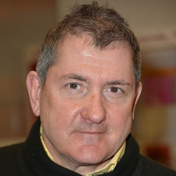 Yves Calvi visite le 52ème salon de l'agriculture à Paris le 23 février 2015. VEEREN / BESTIMAGE