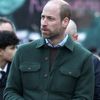 Le prince William, prince de Galles rend visite aux jeunes de Tiber à Liverpool au Royaume-Uni le 23 janvier 2025. Crédit : Julien Burton / Bestimage