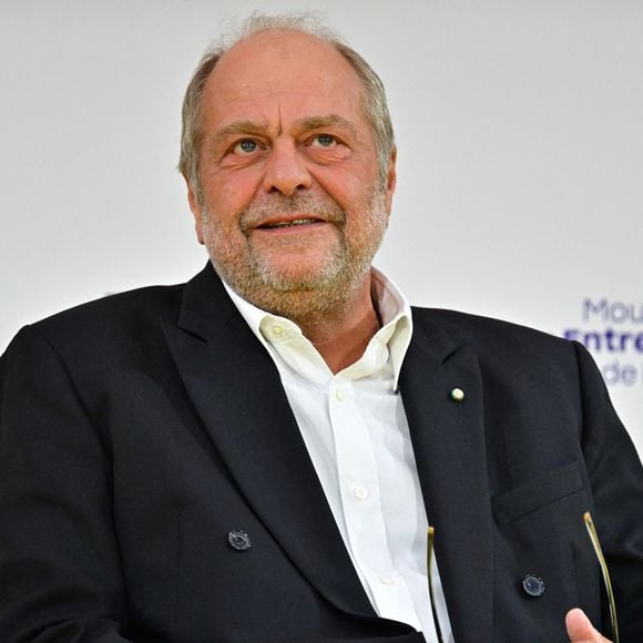 Eric Dupond Moretti, ancien ministre de la Justice, lors de la "Rencontre des entrepreneurs (LAREF25)" (Jour 2) au stade Roland Garros à Paris, France, le 28 août 2025. © Christian Liewig/Bestimage