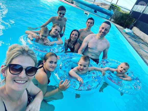 Les Baudrand de "Familles nombreuses, la vie en XXL". Capture Instagram