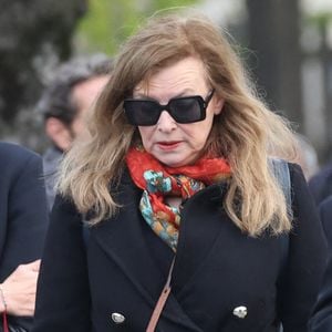 Valérie Trierweiler - Obsèques d'Isabelle Mergault à la Coupole du Père-Lachaise à Paris le 30 mars 2026. © Cyril Moreau - Dominique Jacovides / Bestimage