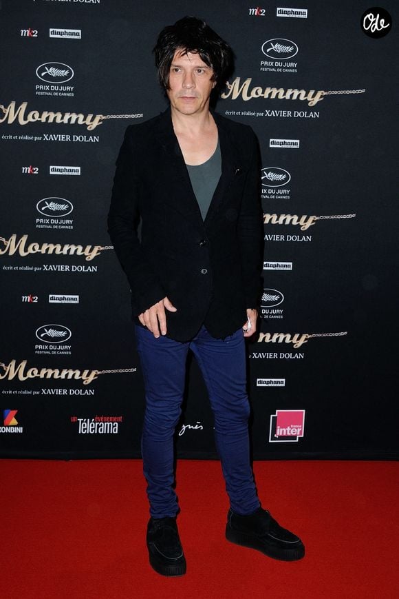 Nicolas Sirkis lors de la première du film "Mommy" au cinéma Mk2 Bibliothèque à Paris, en France, le 30 septembre 2014. Photo : Aurore Maréchal/Abaca