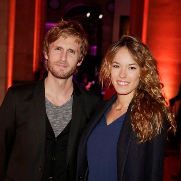 Philippe Lacheau et sa compagne Elodie Fontan assistent à la 23e cérémonie des Trophees du Film Francais au Palais Brongniart à Paris, France, le 02 février 2016. Photo by Jerome Domine/ABACAPRESS.COM