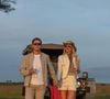 Après un safari de noces en Tanzanie avec sa femme Mathilde Cappelaere, le jeune homme de 30 ans a choisi de savourer le soleil de l'Hexagone.