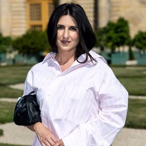 Geraldine Nakache - VIP @ Défilé de mode Jacquemus dans les jardins de l’Orangerie à Versailles le 29 juin 2025. © Olivier Borde/Bestimage