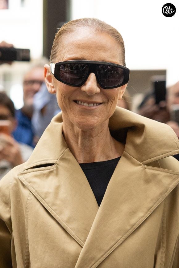 Céline Dion acclamée par ses fans à son arrivée au palace Royal Monceau à Paris, le 28 août 2026. Photo par CYRIL MOREAU / BESTIMAGE