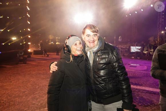 Exclusif - Guest, François Troller - Enregistrement de "La Grande Soirée du 31 de Paris", diffusée le 31 décembre sur France 2, sur la place de la Concorde à Paris, france, le 24 novembre 2025
Guebey-Tribeca/Bestimage