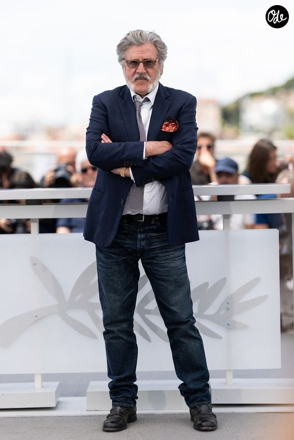 Daniel Auteuil au photocall du film "La Troisième Nuit" (When The Night Falls) lors du 79ème Festival International du Film de Cannes, France, le 18 mai 2026. © Jacovides-Moreau/Bestimage