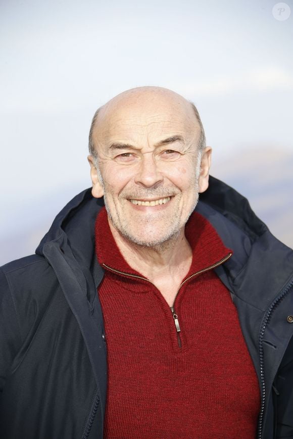 Patrick Paroux de Camping Paradis - Photocall lors du 22ème Festival des créations télévisuelles de Luchon. Le 8 février 2020. © Christophe Aubert via Bestimage
