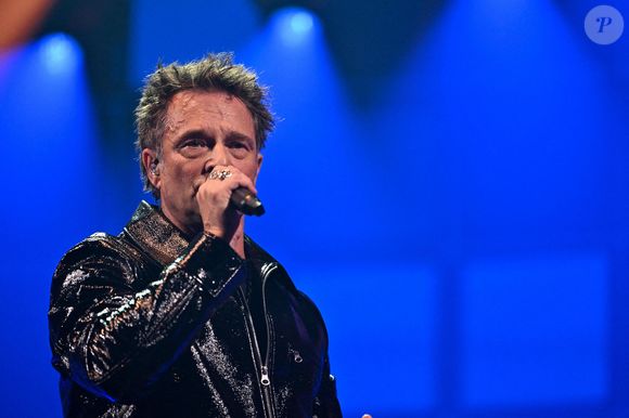 David Hallyday se produit au Dôme de Paris, France, le 18 mars 2025. © Meng Christophe/ABACA