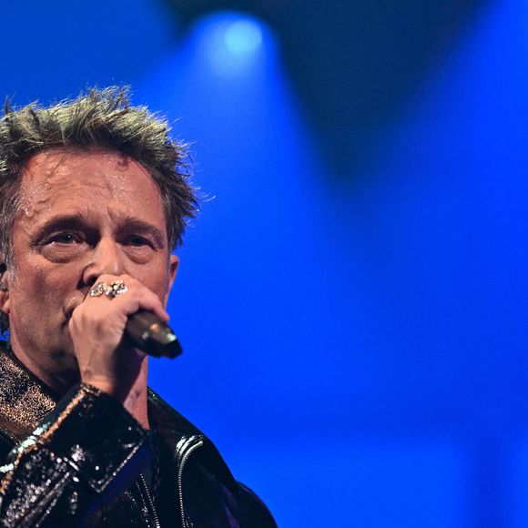 David Hallyday se produit au Dôme de Paris, France, le 18 mars 2025. © Meng Christophe/ABACA