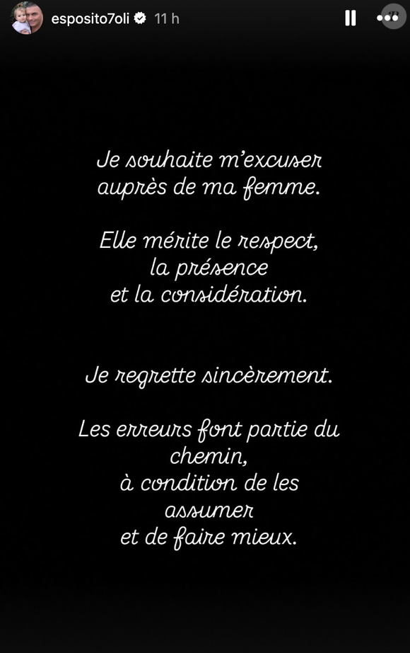 Story Instagram d'Olivier (Familles Nombreuses)