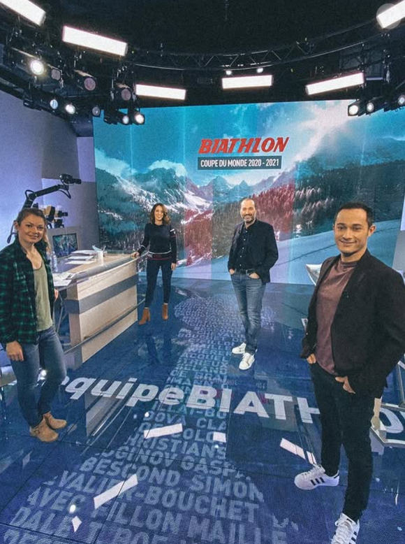 Anne-Sophie Bernadi, journaliste sportive, sur Instagram.