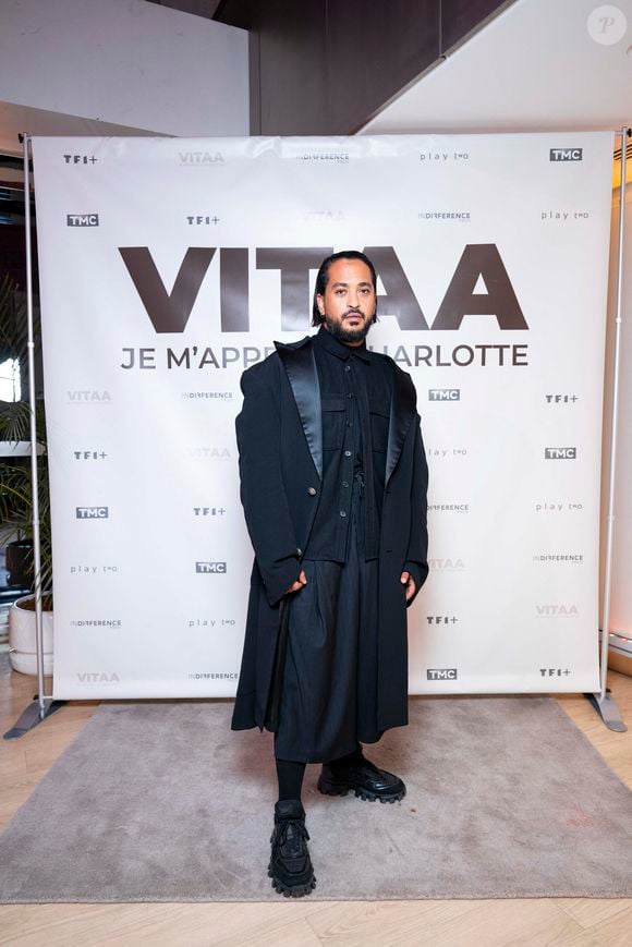 Exclusif - Slimane à la projection privée en avant-première du documentaire sur Vitaa (Charlotte Gonin) "Je m'appelle Charlotte" dans les locaux de TF1 à Boulogne Billancourt le 18 novembre 2024. Le documentaire sera diffusé le 22 novembre sur TMC en prime time et TF1+.

© Pierre Perusseau / Bestimage