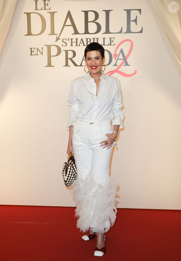 Au programme de cette rencontre de près de deux heures : l'importance de l'image de soi, la confiance et la communication dans le monde professionnel.

Cristina Cordula - Première du film "Le Diable s'habille en Prada (The Devil wears Prada 2)" au cinéma Le Grand Rex à Paris, le 27 avril 2026.
© Guirec Coadic/Bestimage