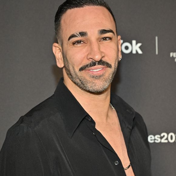 Adil Rami à la soirée TikTok avant le 78e Festival de Cannes à Cannes, France, le 14 mai 2025. Photo par Julien Reynaud/APS-Medias/ABACAPRESS.COM