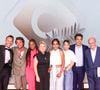 Exclusif - Mohamed Bouhafsi, Bertrand Chameroy, Fanta Kebe, Anne-Elisabeth Lemoine, Amel Bent, Shirel Nataf, Patrick Cohen, Pierre Lescure sur le plateau de l'émission "C à vous" lors du 78ème Festival International du Film de Cannes, France, le 22 mai 2025. © Jack Tribeca/Bestimage