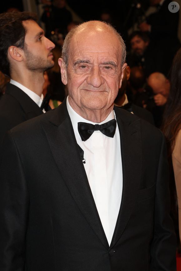 Pierre Lescure - Montée des marches du film « Bono : Stories of Surrender » lors du 78ème Festival International du Film de Cannes, au Palais des Festivals à Cannes. Le 16 mai 2025
© Jacovides-Moreau / Bestimage