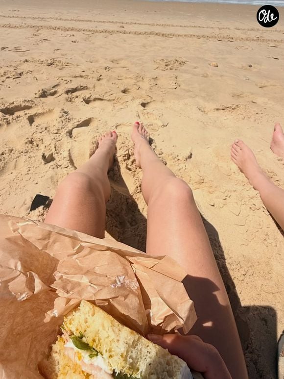 L'heure des vacances a sonné pour Élodie Gossuin, son mari Bertrand et leur quatre enfants