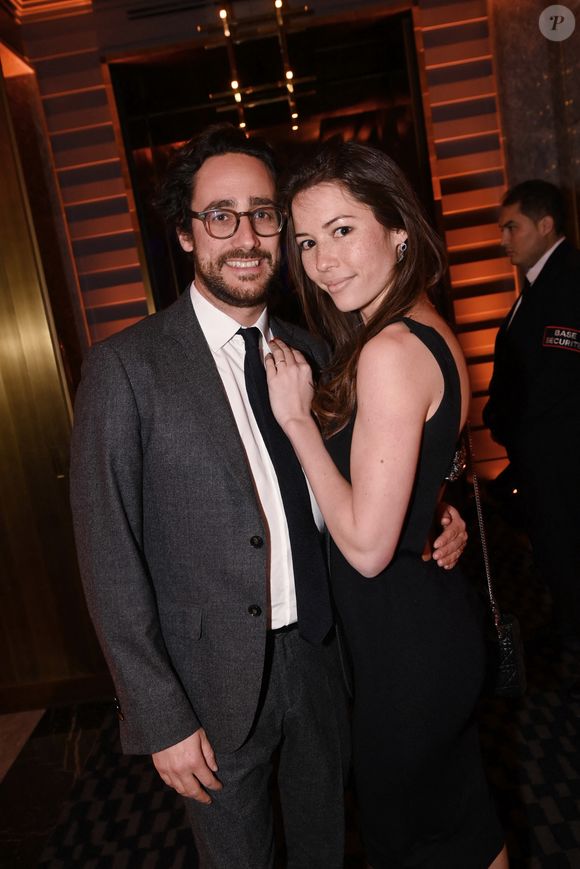 Exclusif - Thomas Hollande et sa femme Emilie Broussouloux - Soirée Le Bal du Siècle pour les 5 ans de l'hôtel Nolinski Paris le 8 mars 2022. © Rachid Bellak / Bestimage