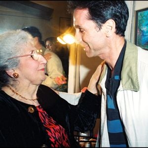 Tsilla Chelton et Thierry Lhermitte en 1996.