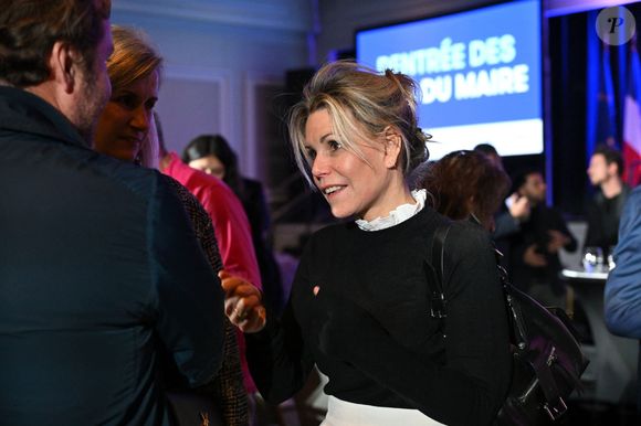 Christian Estrosi, le maire de Nice, accompagné de sa femme la journaliste et chroniqueuse de télé, Laura Tenoudji, a participé à la réunion de rentrée des Amis du Maire organisé dans la salle de spectacle du Palais de la Méditerranée à Nice, le 20 janvier 2023. © Bruno Bebert/Bestimage