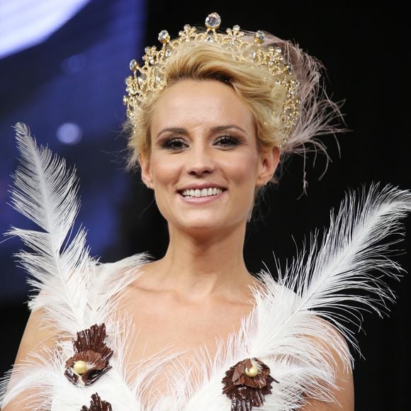 Elodie Gossuin - Défilé du 20ème salon du chocolat 2014 à la Porte de Versailles à Paris le 28 octobre 2014.

© Bestimage