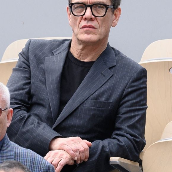 Marc Lavoine dans les tribunes lors des Internationaux de France de tennis à Roland Garros le 31 mai 2022 à Paris.