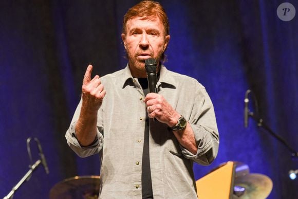 Chuck Norris et sa femme Gena O'Kelley au "Wizard World Comic Con" à Philadelphie, le 3 juin 2017.
Ricky Fitchett via Zuma Press/Bestimage