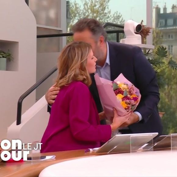 Bruce Toussaint va perdre l'une de ses chroniqueuses durant quelques semaines

Bruce Toussaint fait ses adieux à Garance Pardigon qui quitte l'antenne de TF1 pour entamer son congé maternité.
Crédit : Bonjour/TF1