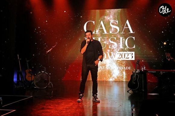 Exclusif - Patrick Bruel - Concert de Patrick Bruel au Casa Music Show 2023, organisé par Kenza Cheddadi au Sofitel Casablanca Tour Blanche à Casablanca au Maroc le 7 octobre 2023. © Philippe Doignon/Bestimage