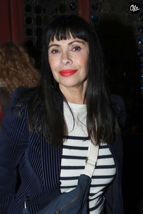 Exclusif - Mathilda May - Cocktail à la suite de la Générale de la Pièce « Le Bourgeois Gentilhomme » au Théâtre Antoine à Paris, France, le 15 Octobre 2025. © Bertrand Rindoff / Bestimage